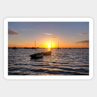 West Mersea Sunset Sticker